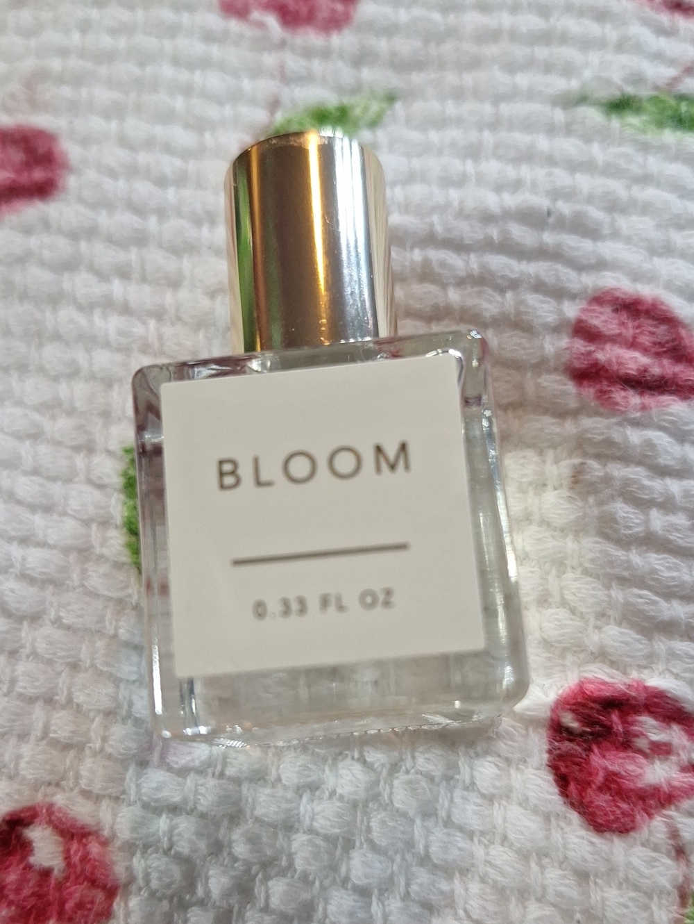 bloom Clear Glass Mini Perfume 5ml Rollerball..